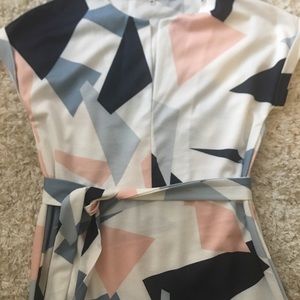 Geometric Print Dress